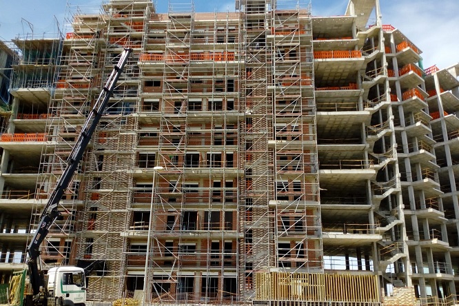 Construcciones Yamaro - ¡Entérate! El andamiaje en la construcción; Qué es y para qué sirve - FOTO