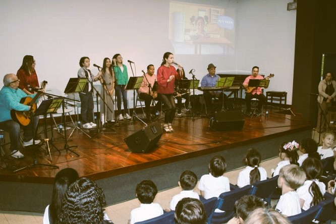 Banplus dedica su ‘Calendario Musical 2024’ en un concierto a más de 370 niños de Caracas - FOTO